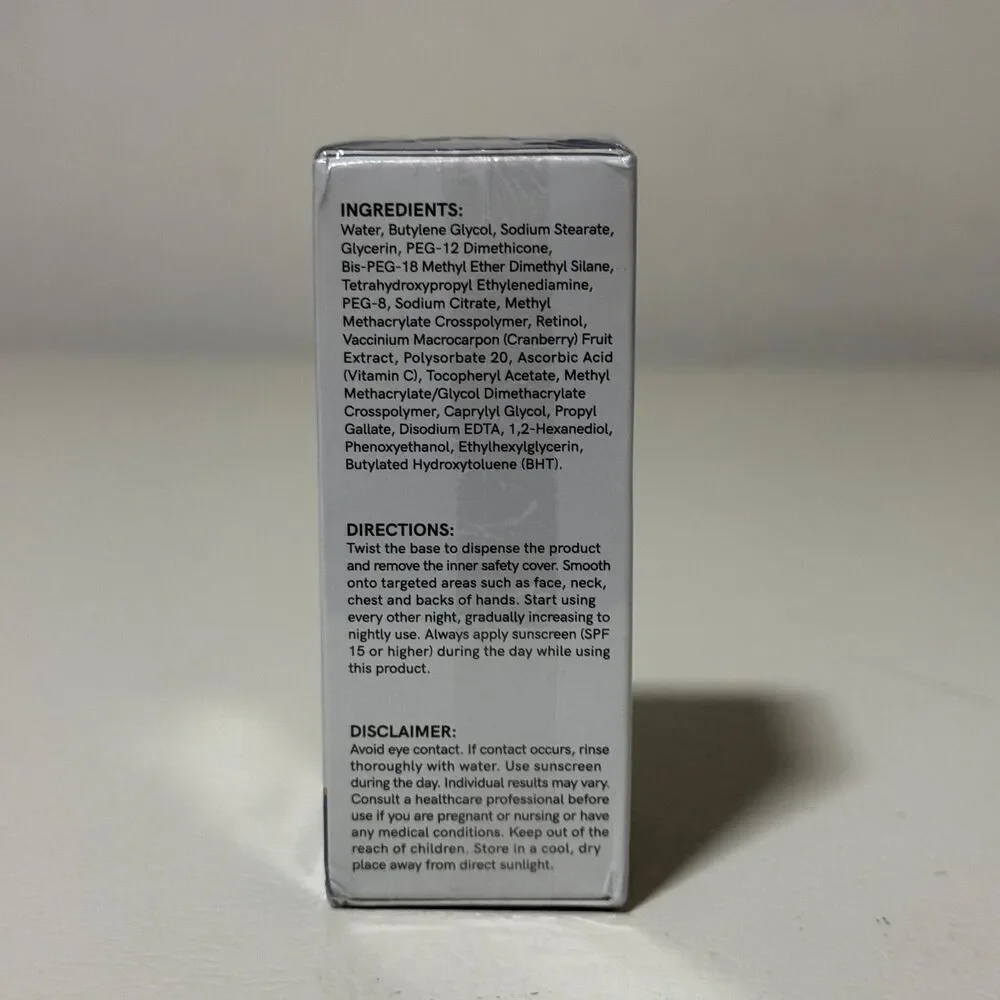 Retinol Firming Essence Stick for Face & Neck, Anti-Aging